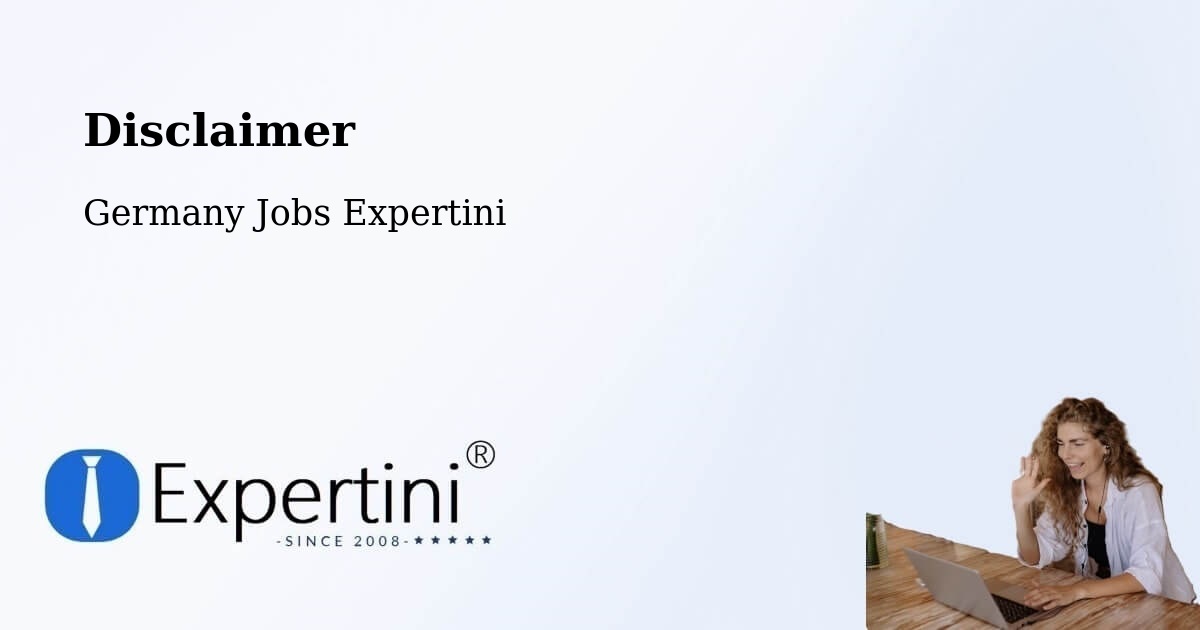 Disclaimer – Schliengen - Germany Jobs Expertini